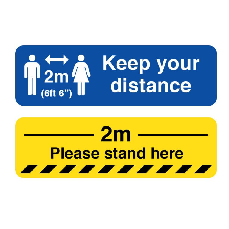 Floor Safety Stickers | Floor Signs | Streamline